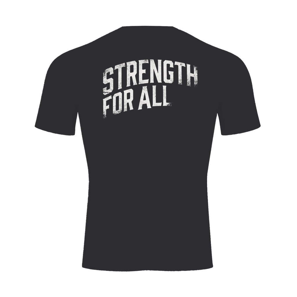 KOSZULKA STRENGTH FOR ALL CZARNA