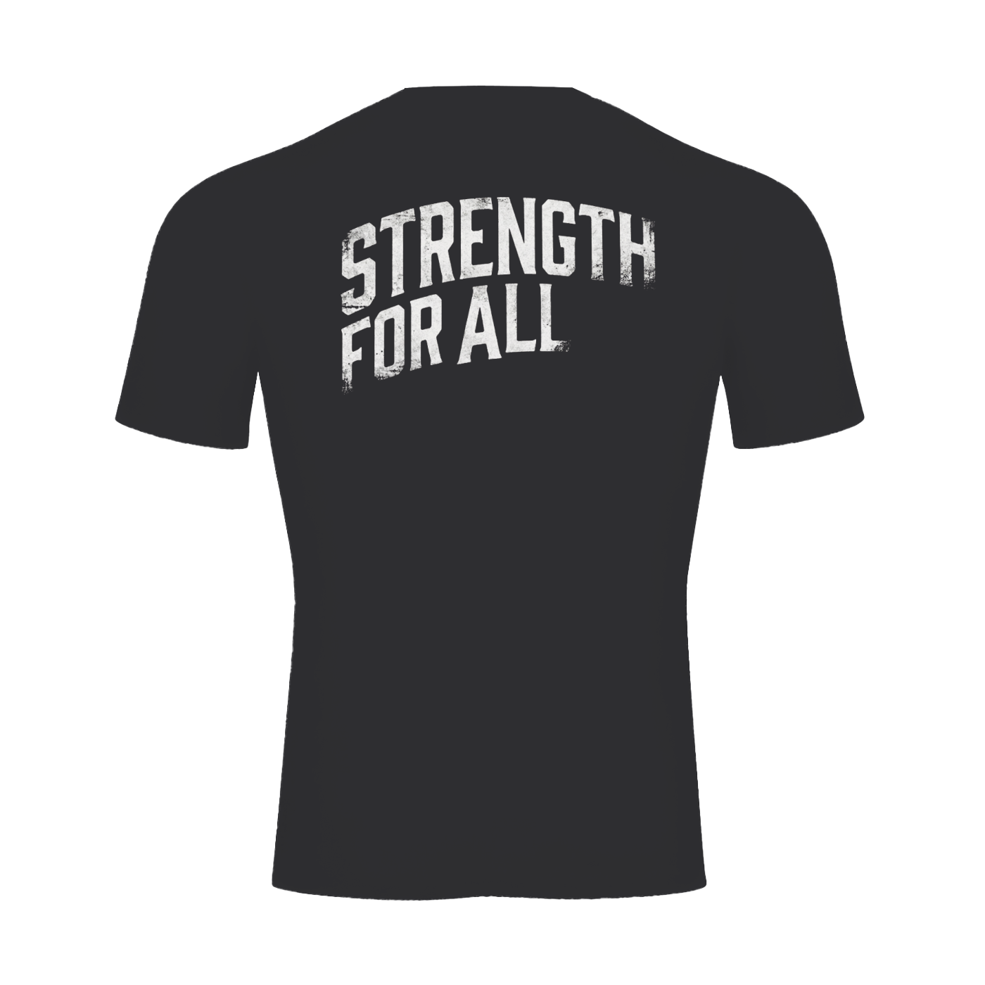 KOSZULKA STRENGTH FOR ALL CZARNA